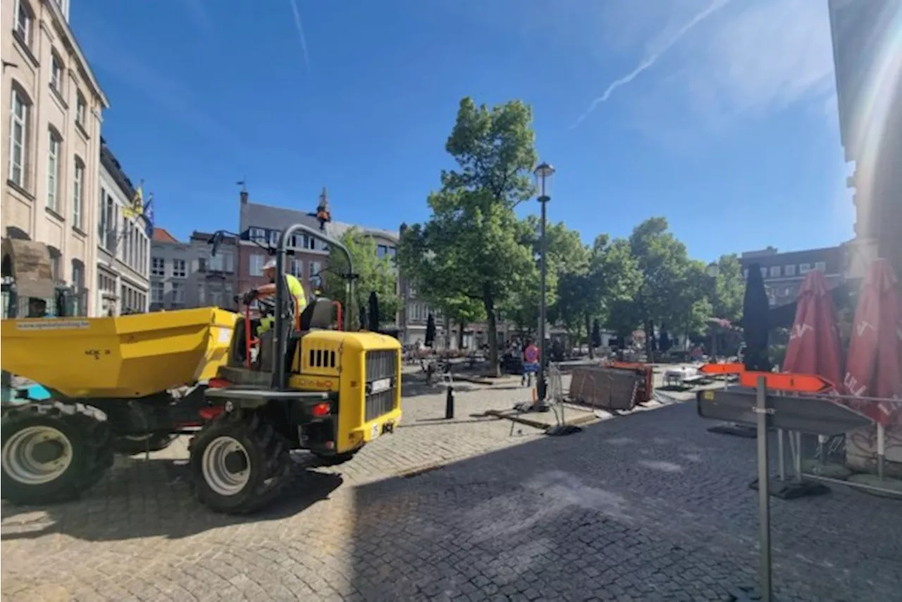 Nog steeds geen oplossing voor Vrijdagmarkt: Betekent heraanleg van het plein het einde voor eeuwenoude markt?