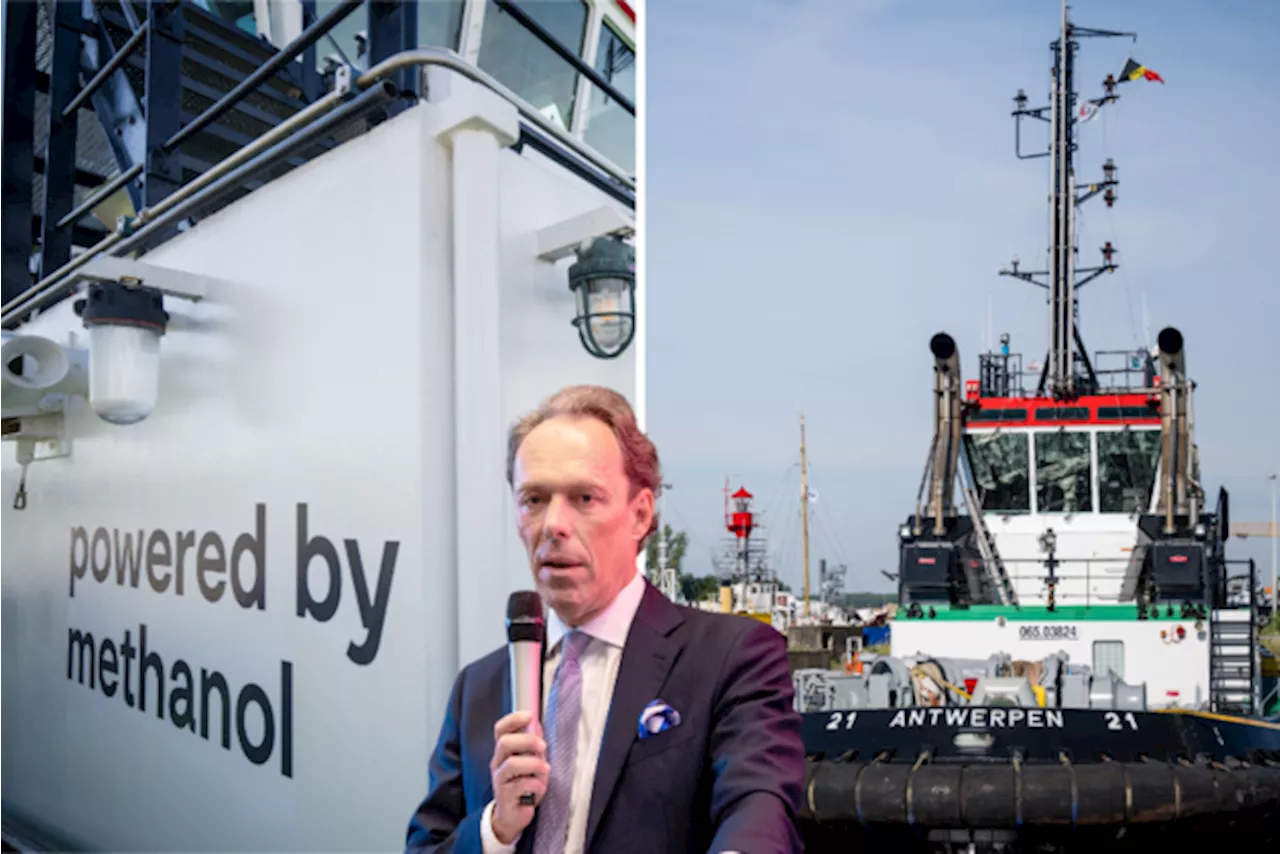 Tweede wereldprimeur in half jaar voor Antwerpse haven: sleepboot op methanol