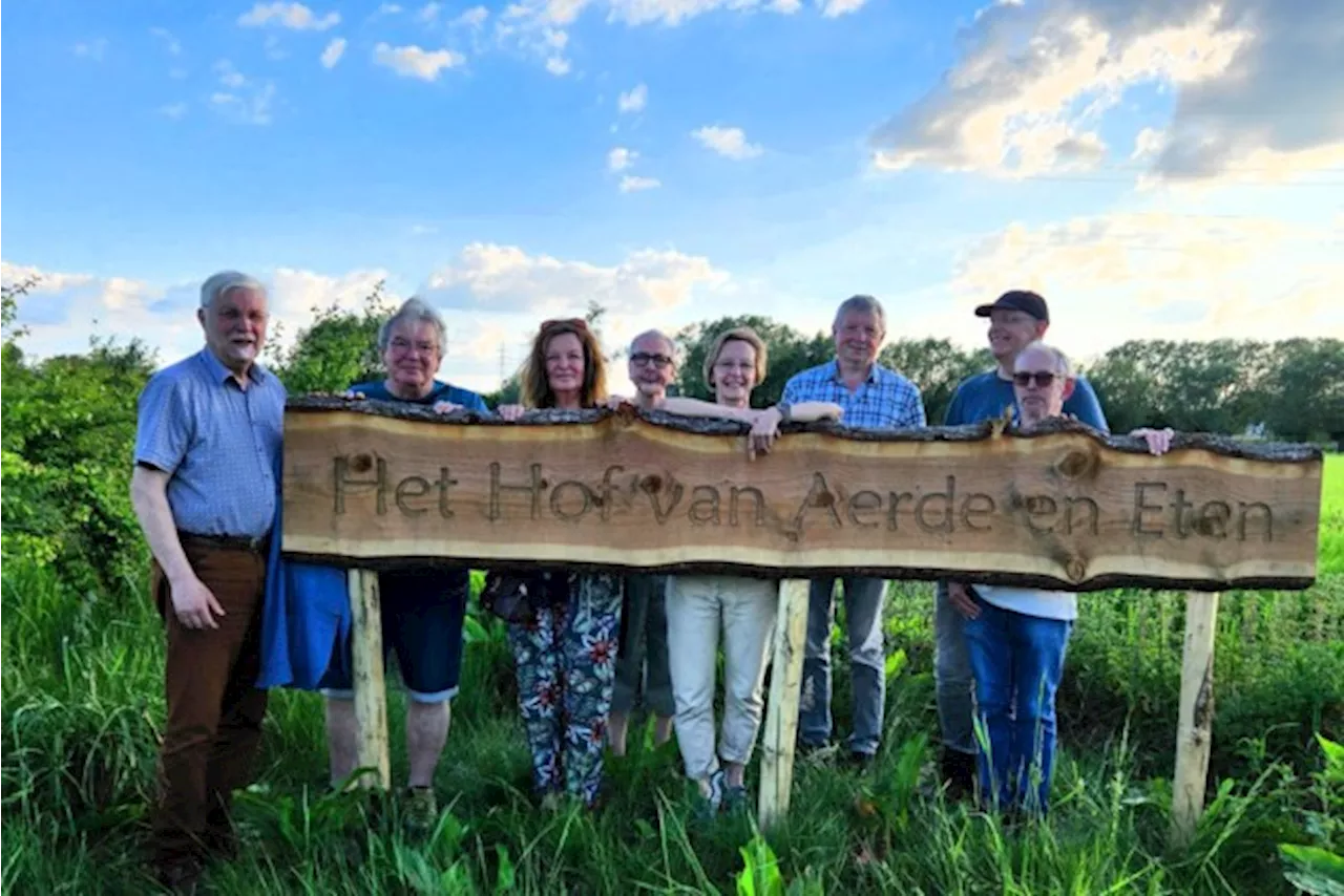 Voedselbos gedoopt tot Het Hof van Aerde en Eten