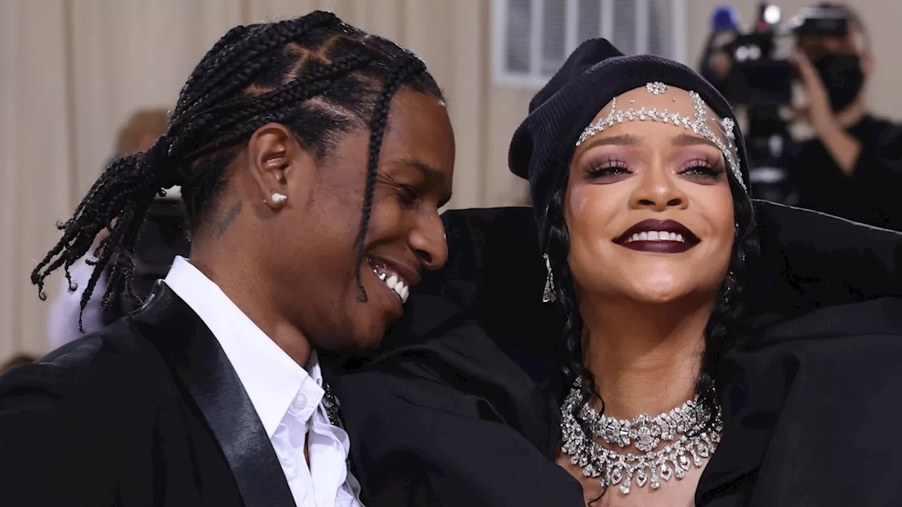 Rihanna and ASAP share adorable never-before-seen snaps with toddler RZA and baby Riot