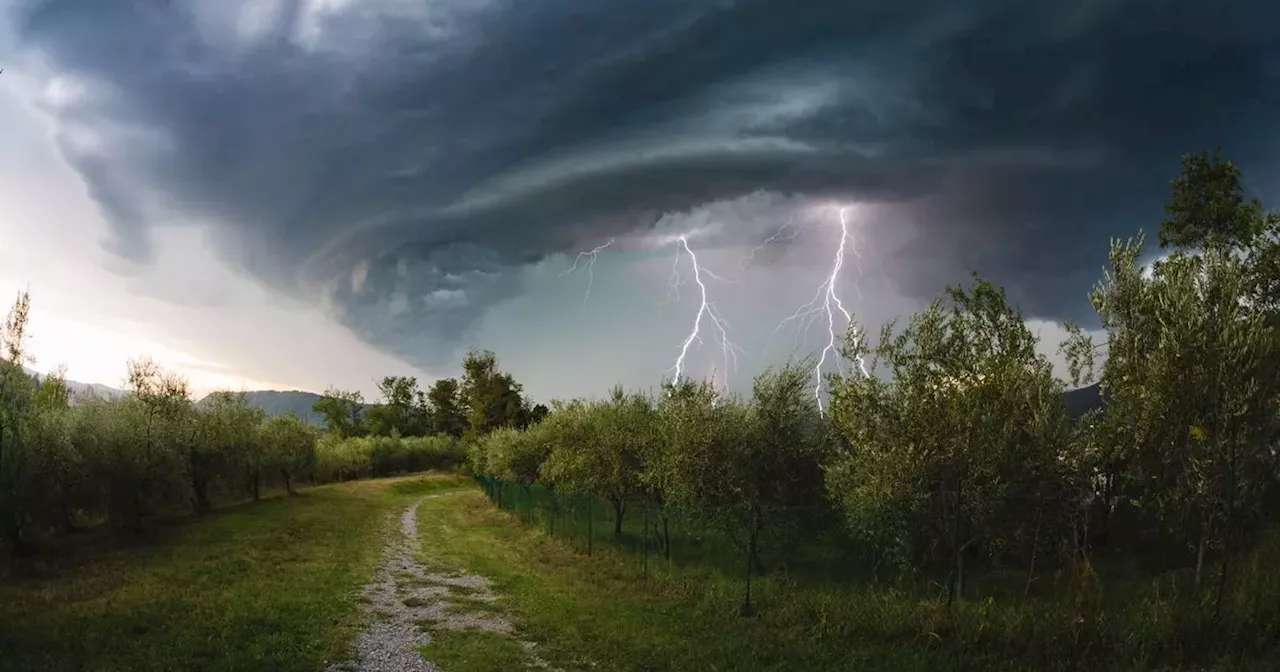 One county hit with yellow thunderstorm warning as heavy rain batters country