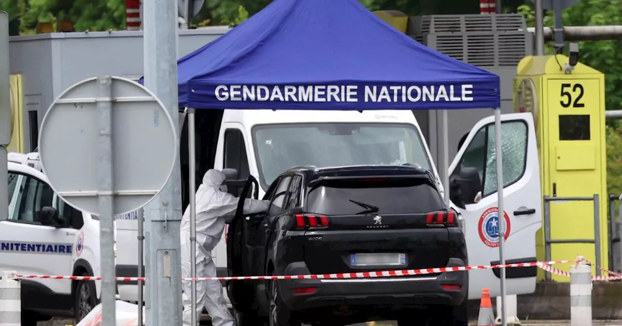 Huge manhunt launched in France after gunmen kill two guards and free inmate from prison van