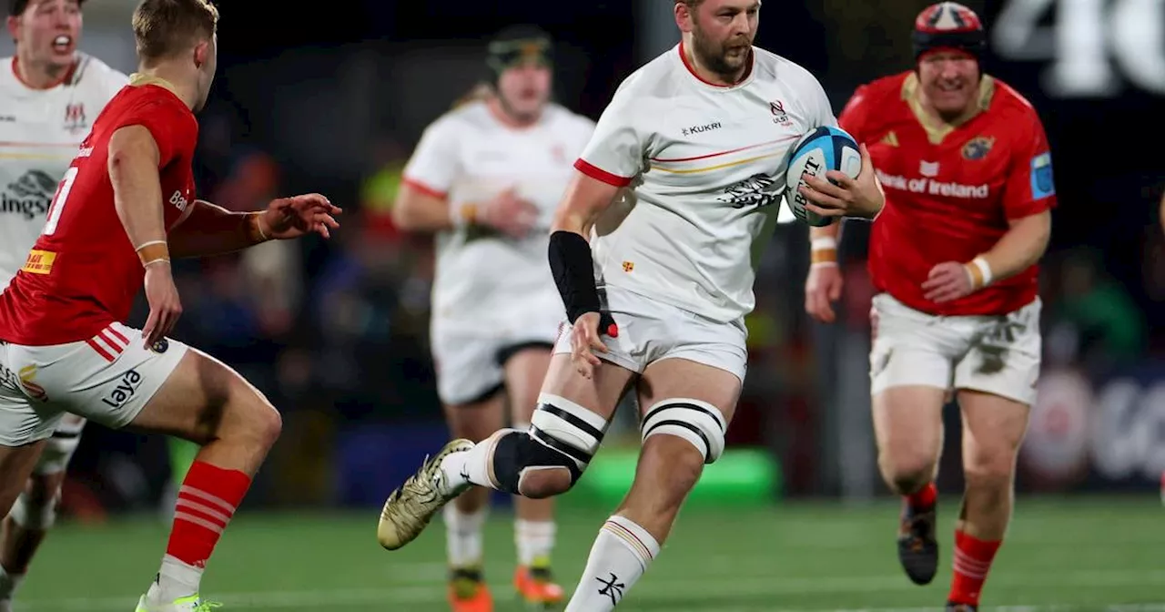 Iain Henderson’s season over after Ulster and Ireland lock undergoes toe surgery