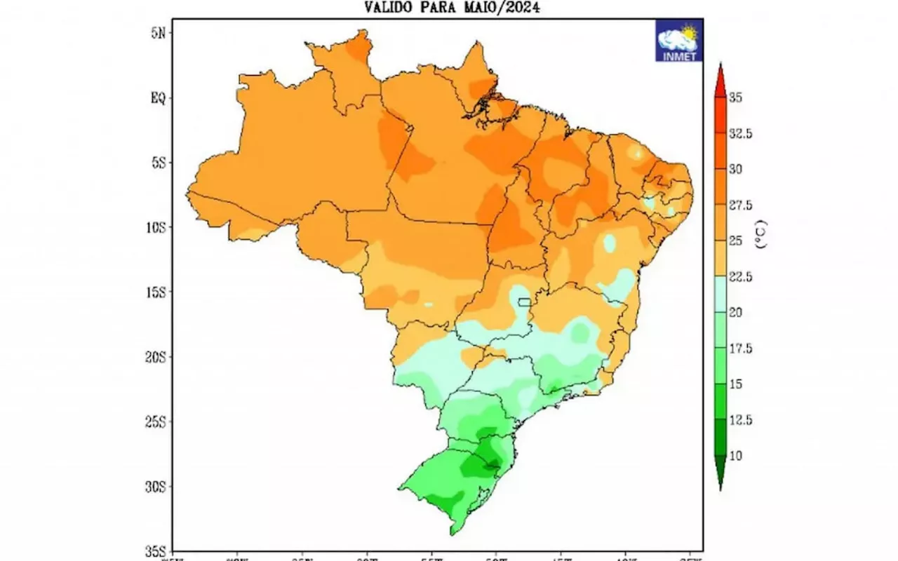 Inmet prevê geada para áreas do RS e SC