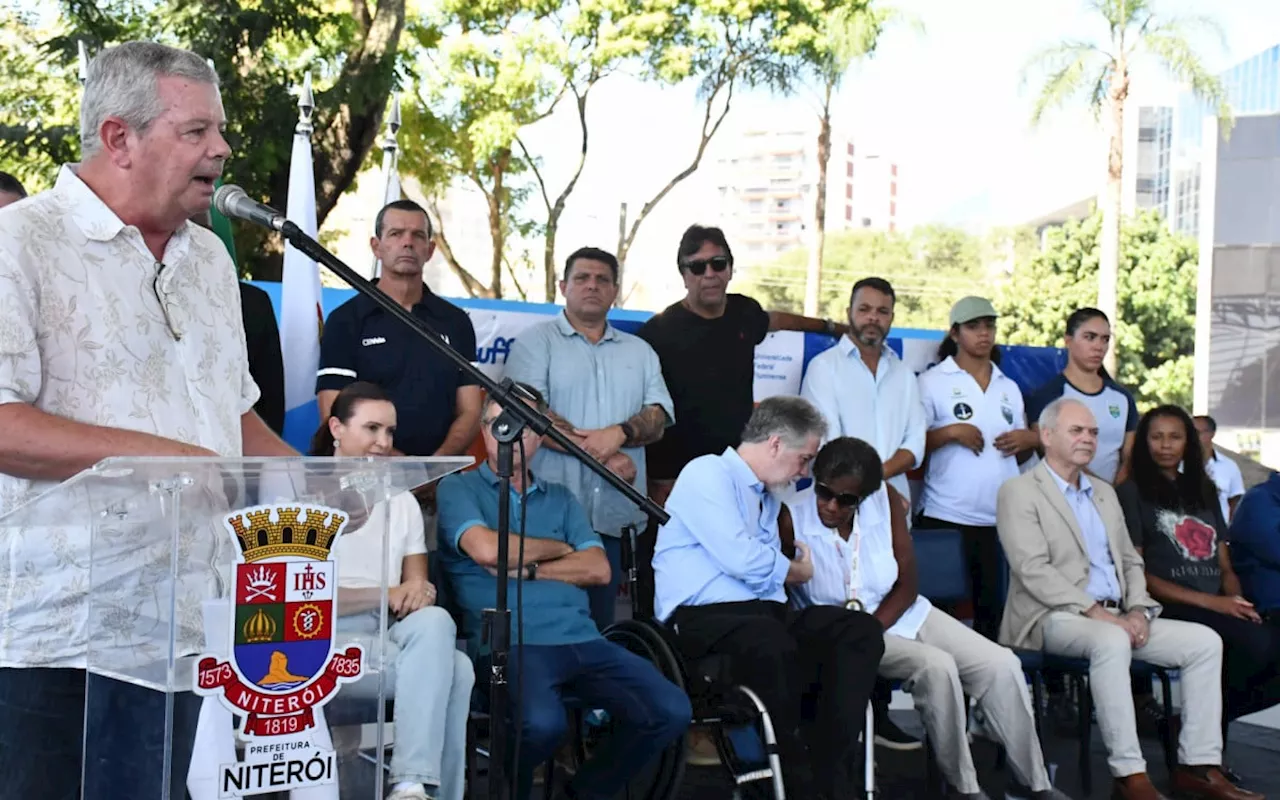 Niterói ganha pista profissional de atletismo toda reformulada