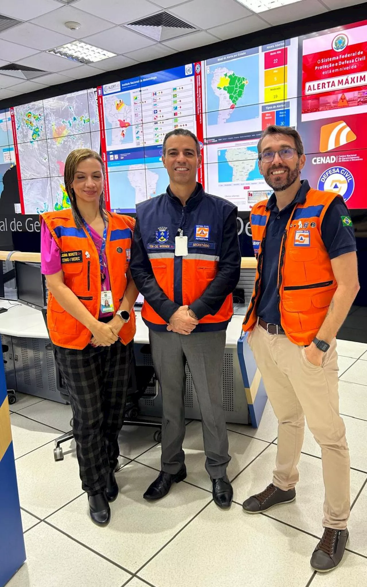 Petrópolis integrará projeto piloto que envia alertas por celular independente de cadastro