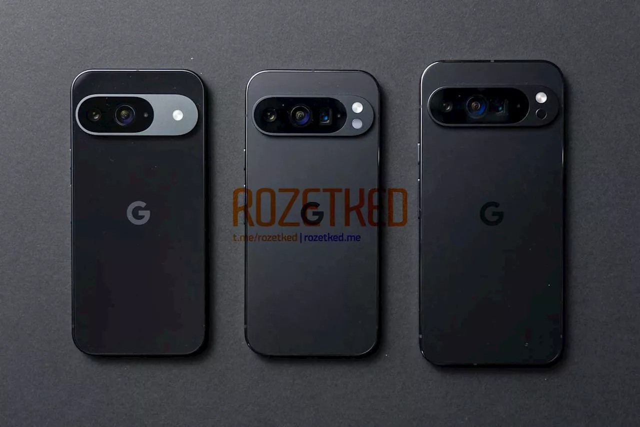 Google Pixel 9 : les trois modèles fuitent en images