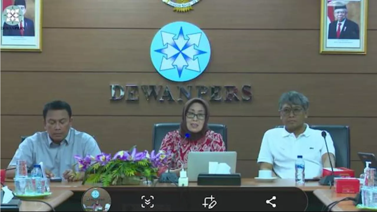 Dewan Pers Tolak Draf Revisi UU Penyiaran, Ini Alasannya