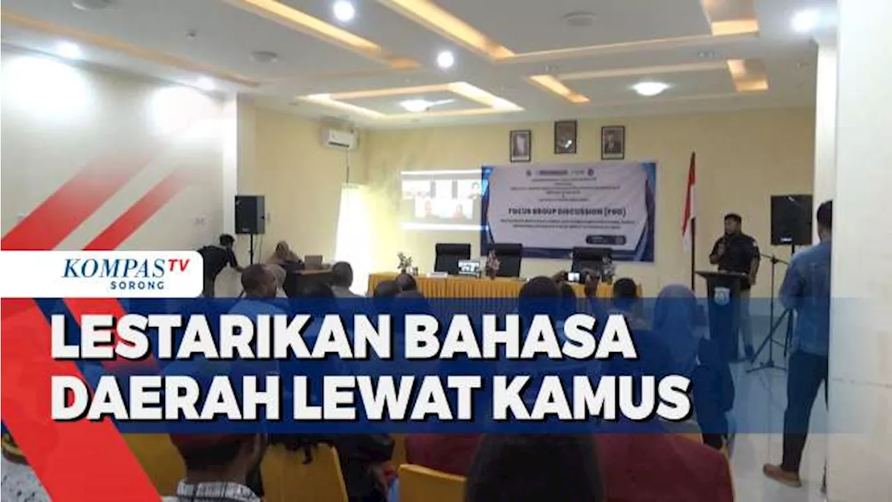 Lestarikan Budaya Tiga Bahasa Daerah di Papua Barat Daya Akan Dijadikan Kamus