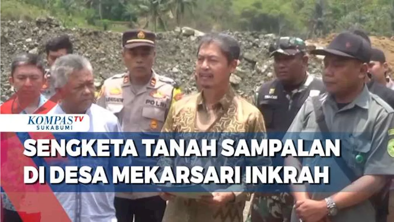 Sengketa tanah sampalan di Desa Mekarsari Inkrah