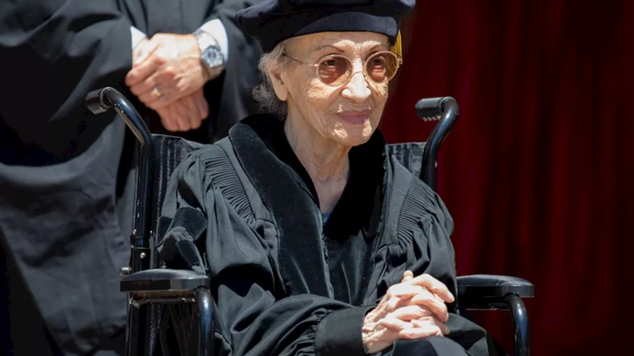 Former ranger Betty Reid Soskin, 102, honored with honorary doctorate