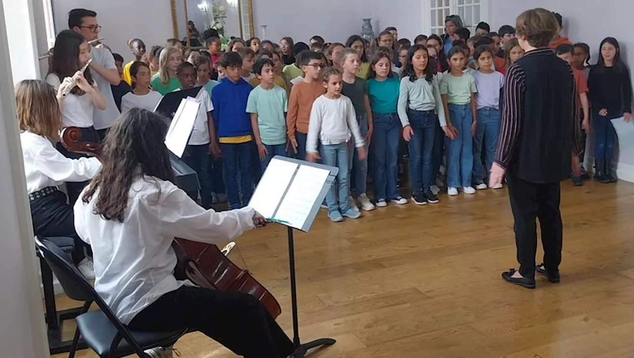 Pamiers : les élèves de l’école des Canonges rendent hommage à Gabriel-Fauré en chansons