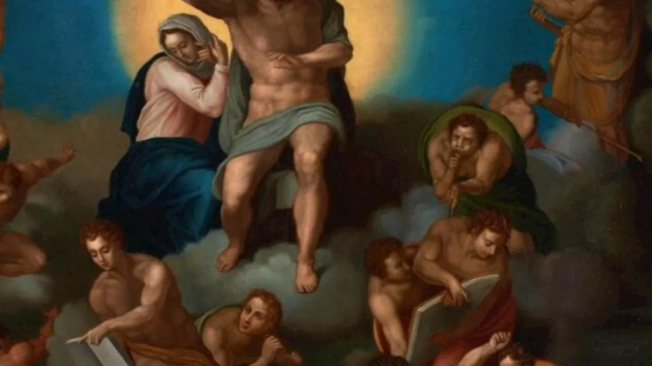 La scoperta: Michelangelo dipinse su tela una copia in miniatura del Giudizio Universale: ecco il dipinto rit…