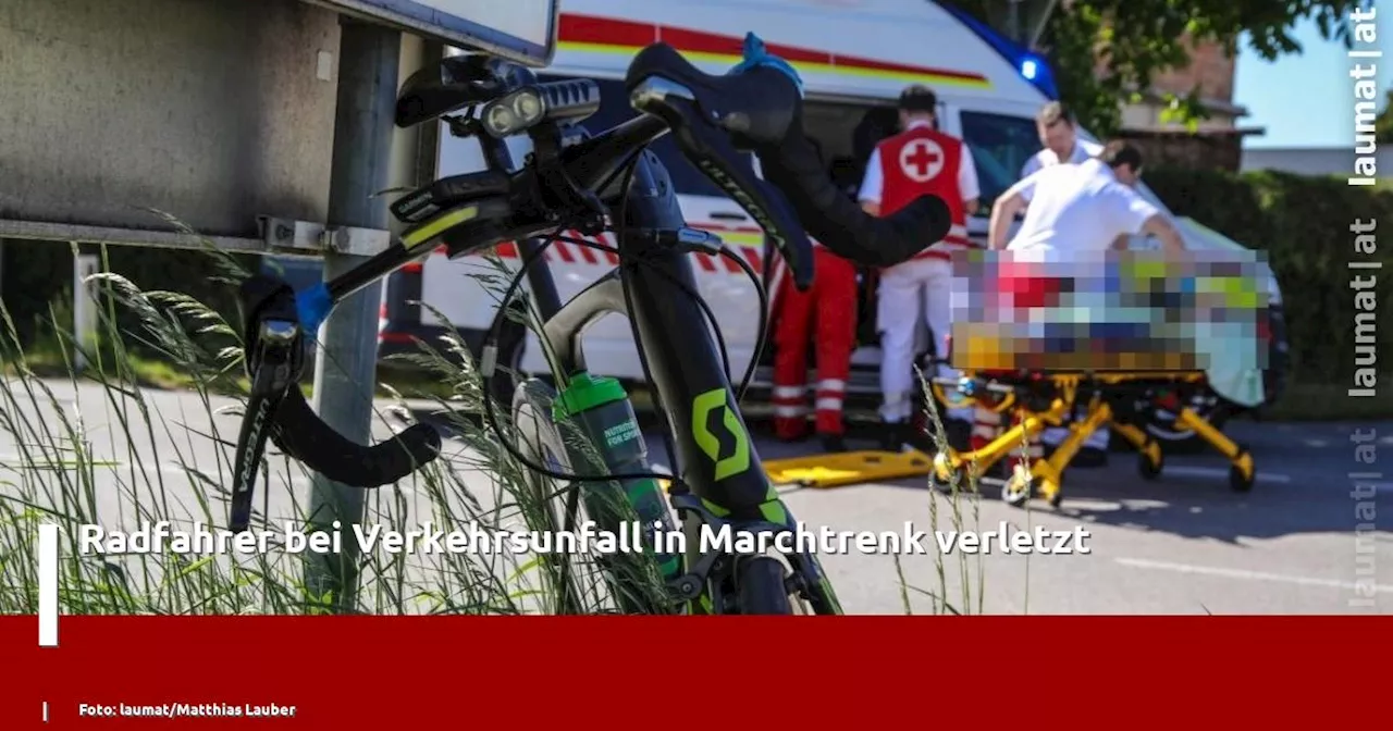 Radfahrer bei Verkehrsunfall in Marchtrenk verletzt