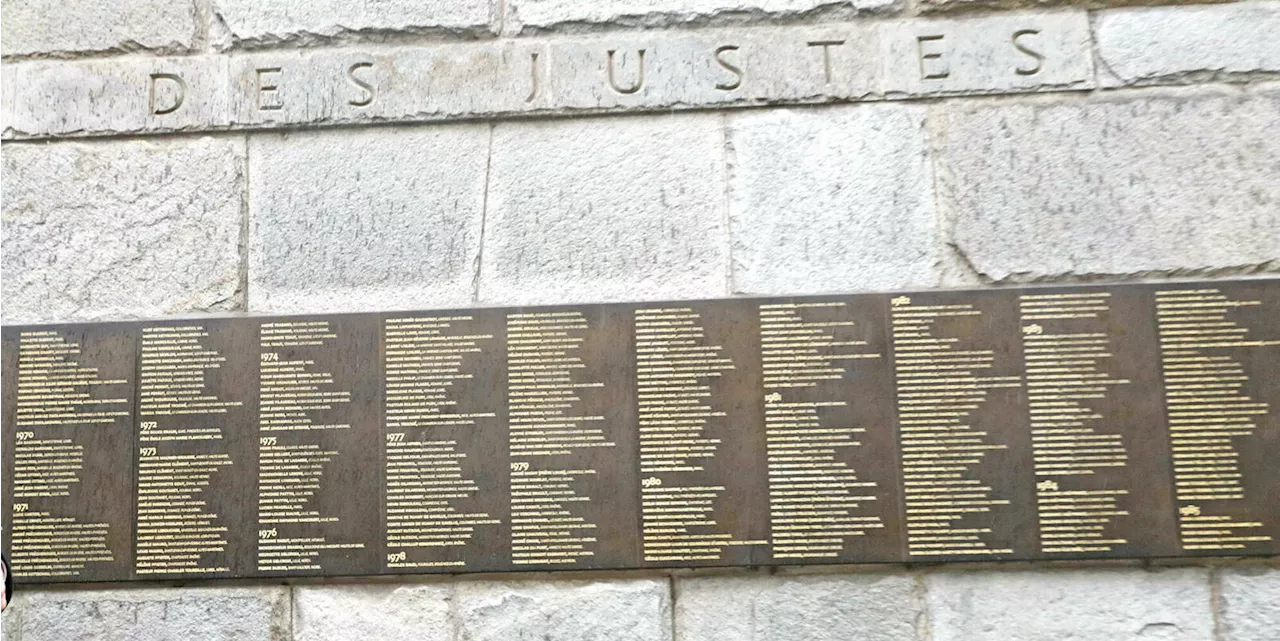 Le mur des Justes vandalisé au mémorial de la Shoah à Paris avec des « mains rouges »