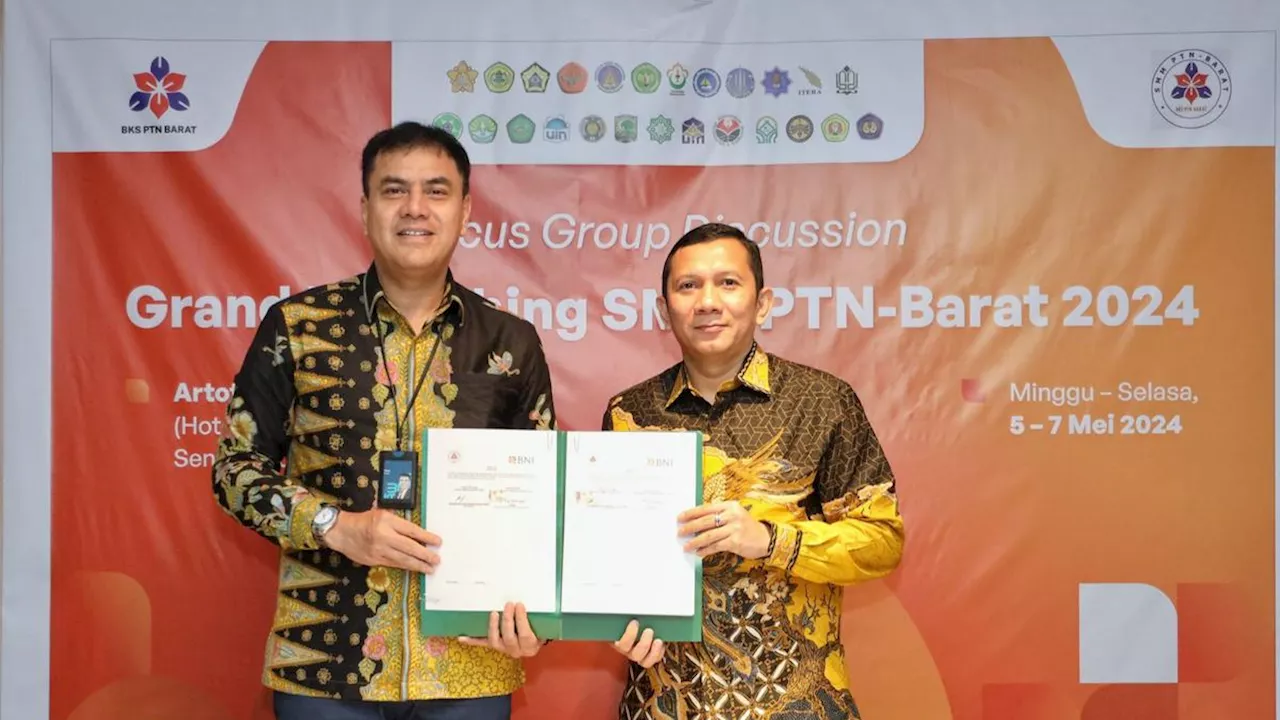 BNI Gandeng 25 PTN Permudah Pembayaran Pendaftaran SMMPTN-Barat 2024