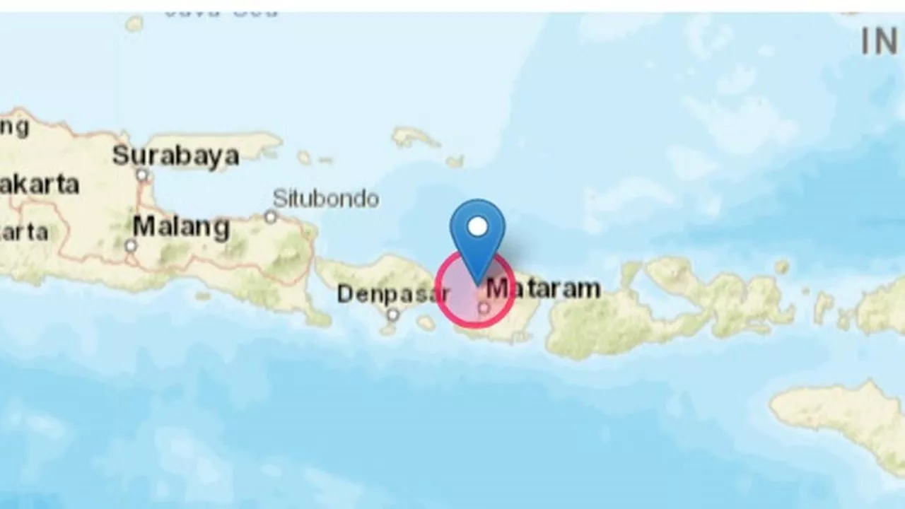 Gempa Magnitudo 5,5 Guncang Lombok Utara NTB, Terasa di Denpasar