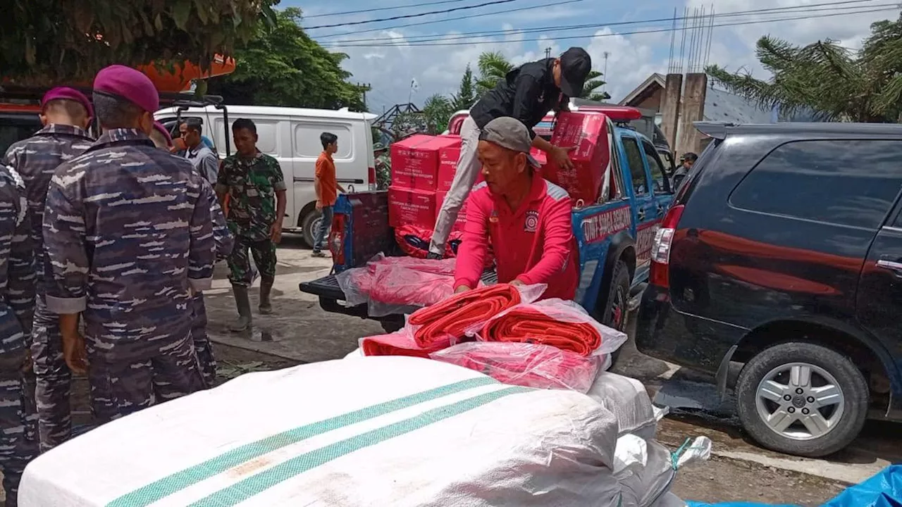 Kemensos Salurkan Bantuan untuk Korban Banjir Lahar Dingin Sumbar