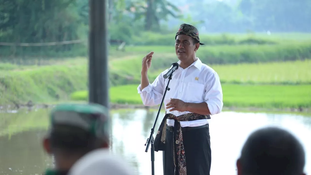 Mentan Dorong Empat Kabupaten di Pulau Madura Wujudkan Swasembada Pangan