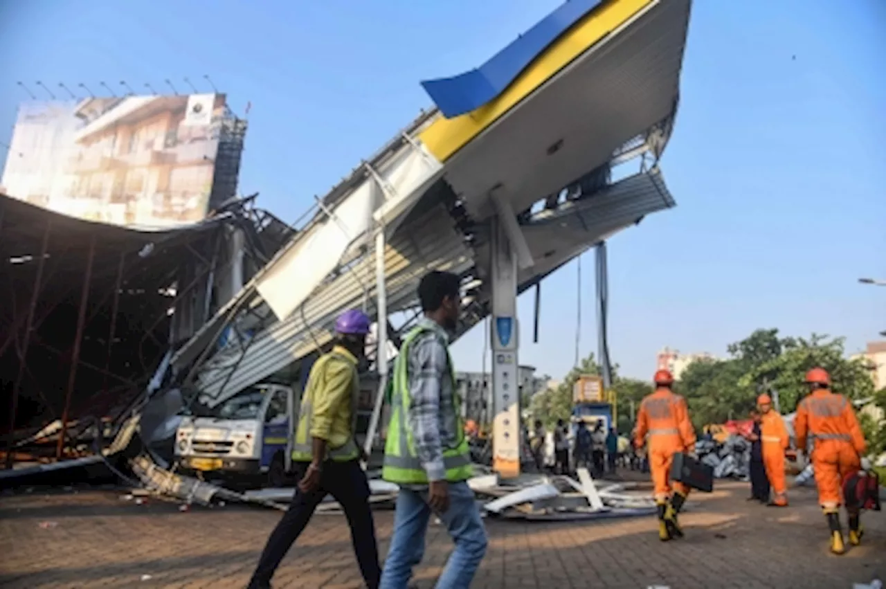 Mumbai police open probe as billboard collapse death toll hits 14