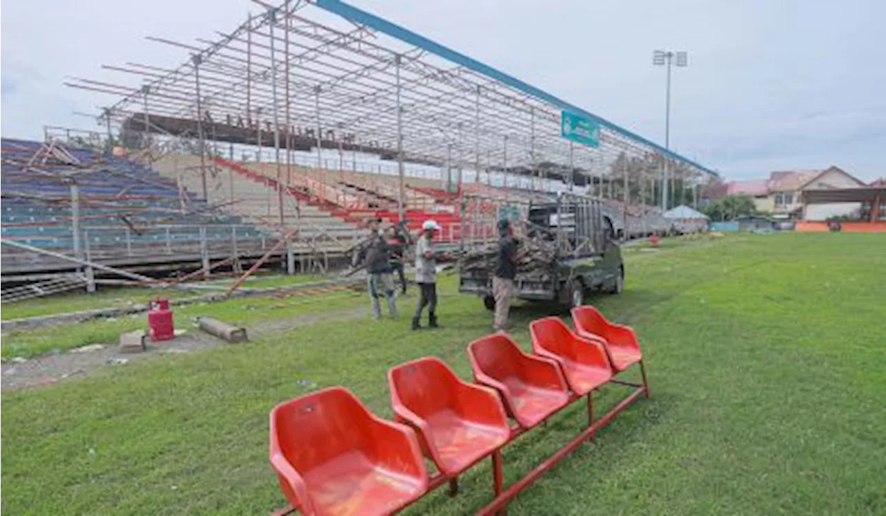 Terapis Pijat di Media Center PON XXI Aceh-Sumut