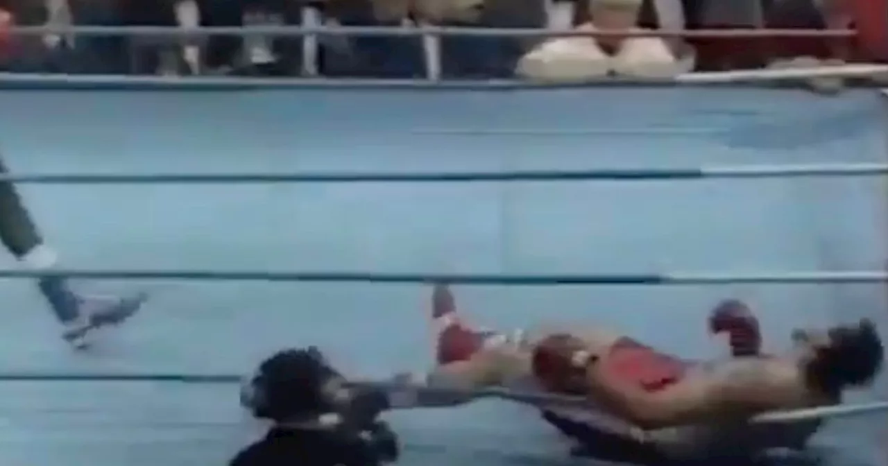 John Fury brutally knocked out in throwback footage from 'fighting man's' career