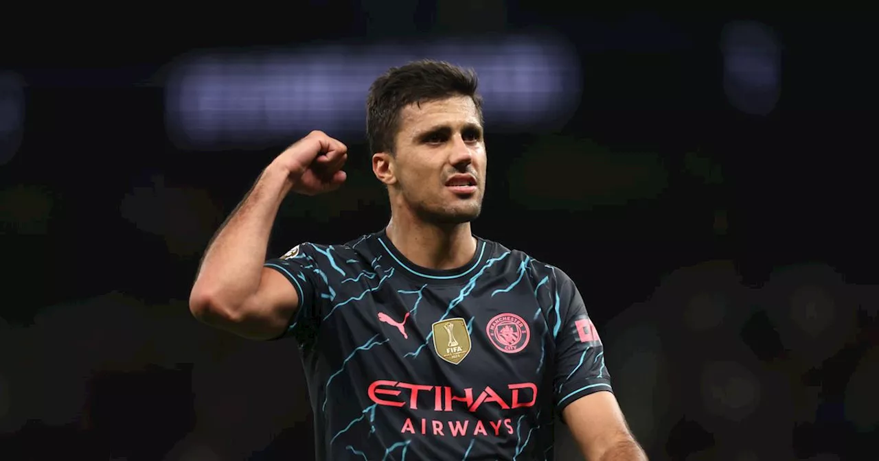 Rodri picks out Man City's unsung hero as Ederson reaction to Pep speaks volumes