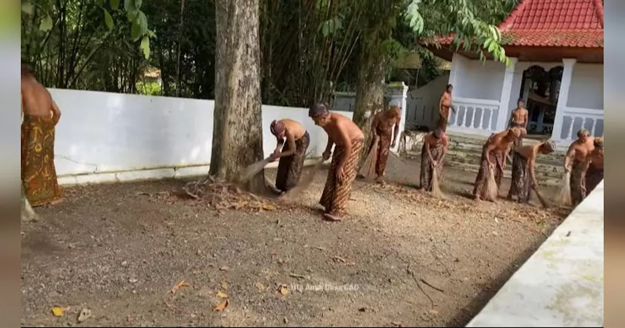 Menjaga Tradisi, Begini Suasana Perkampungan Suku Jawa Kuno Kejawen Adat Istiadatnya Masih Kental