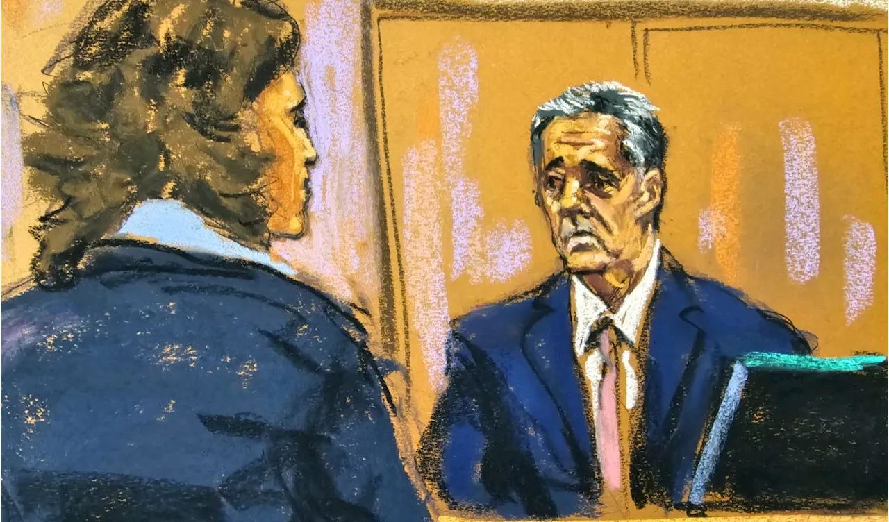 Michael Cohen resumes Trump trial testimony with House Speaker Johnson watching