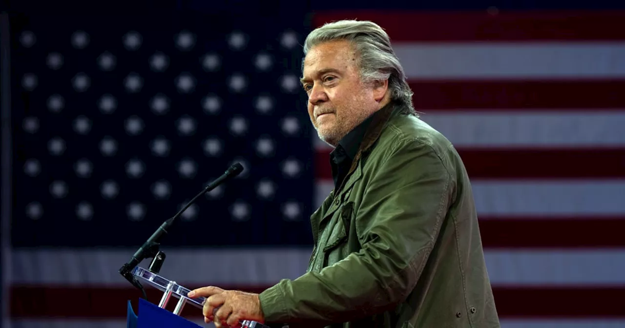 Prosecutors ask judge to order Steve Bannon to report to prison