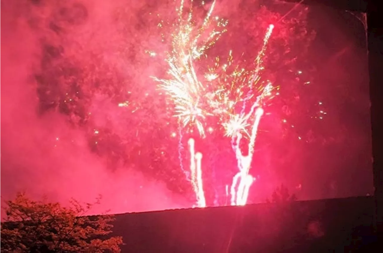 Nobody home as Arsenal fans 'treat' Man City hotel to a 2am fireworks show