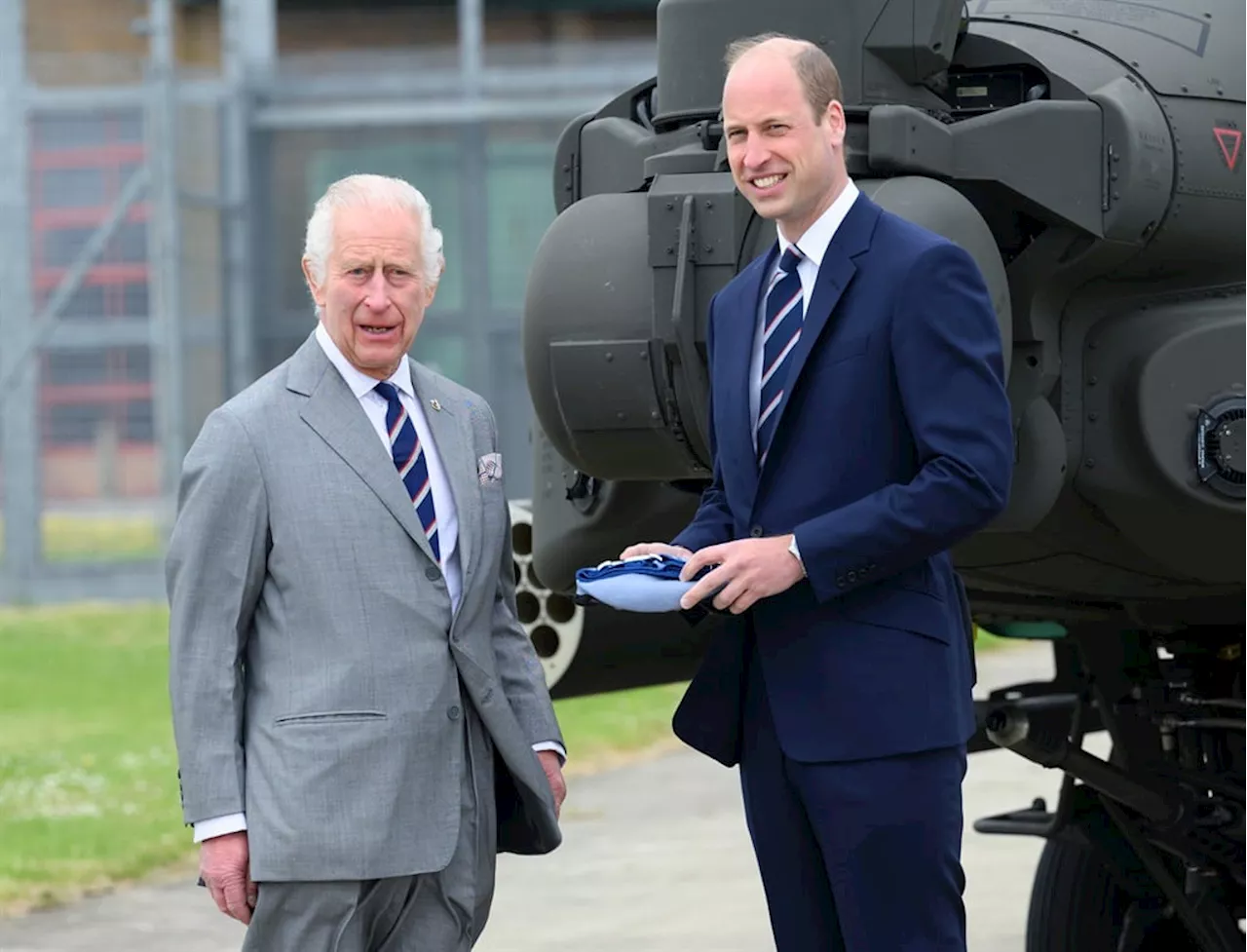 Royal baton passed: King Charles names William colonel-in-chief of Harry's old regiment