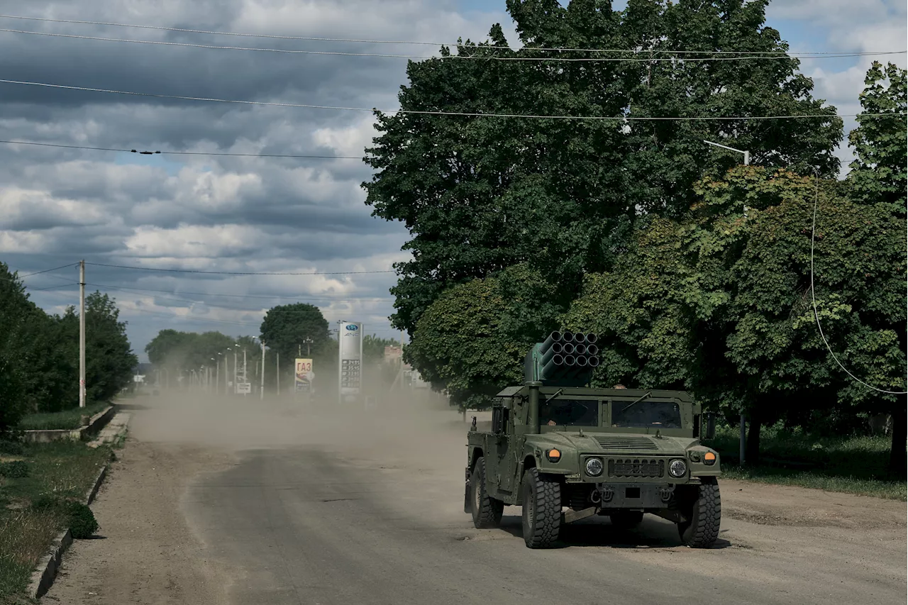 Kharkiv Map Shows Russia Establishing 'Buffer Zone' Along Border