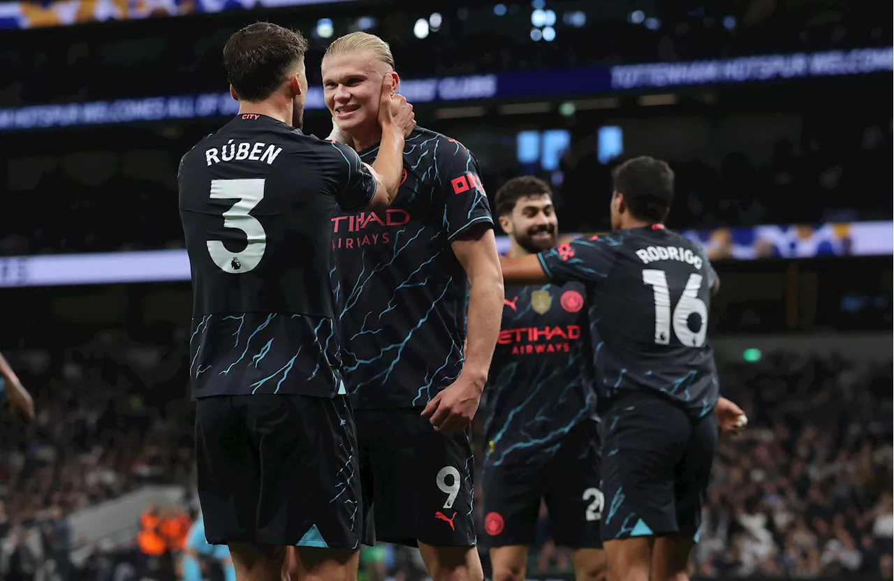 Man City Beats Tottenham, In Prime Position to Win Premier League Title Over Arsenal