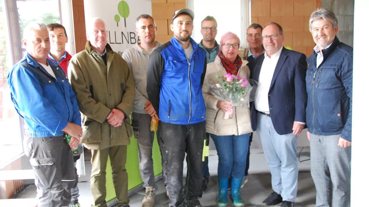 Dachgleiche bei Wohnhausanlage am Alten Ziegelweg in Tulln