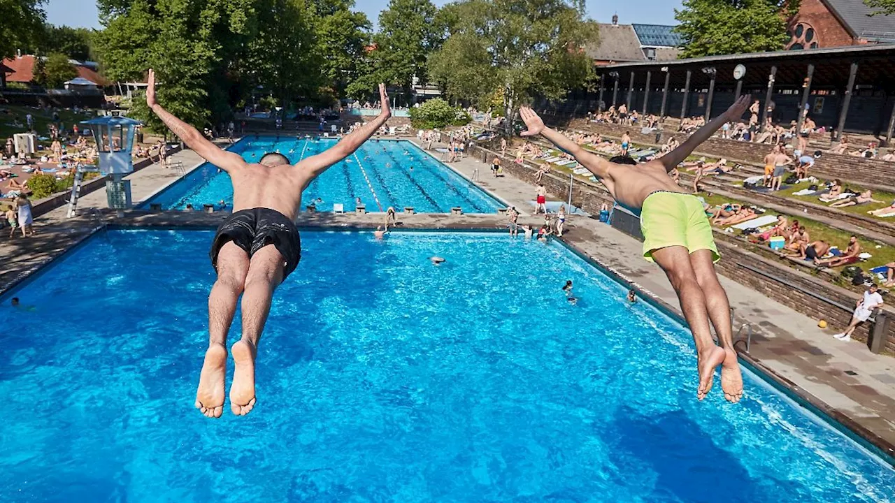 Hamburg & Schleswig-Holstein: Hamburger Freibadsaison startet: Erstes Sommerfreibad öffnet