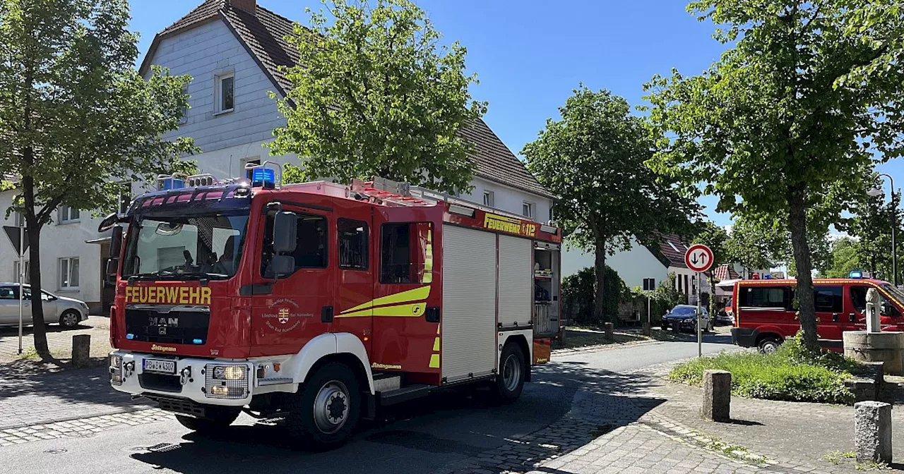 Ein Verletzter bei Zimmerbrand in Bad Wünnenberg