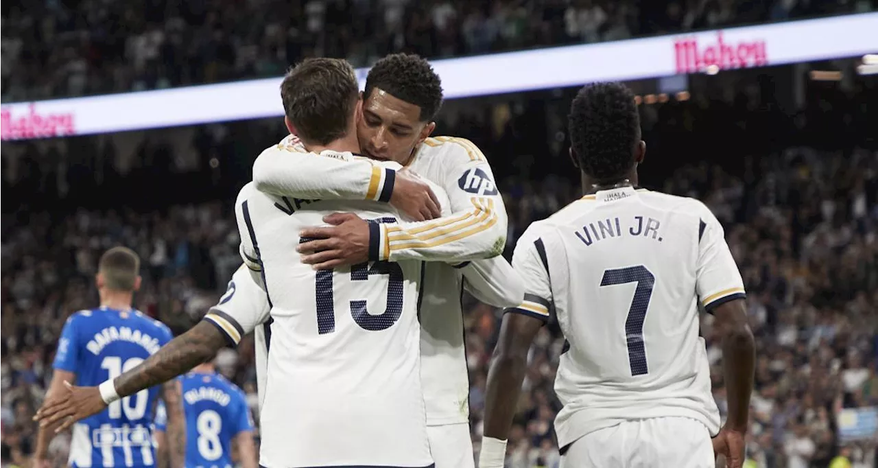 La fête est totale au Santiago Bernabéu, le Real Madrid étrille Alavés