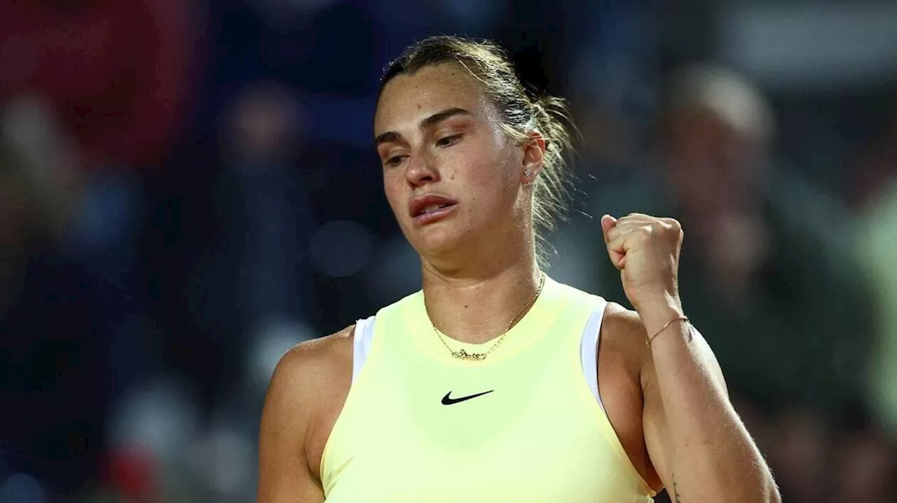 WTA 1000 de Rome. Bousculée par Svitolina, Aryna Sabalenka se qualifie pour les quarts