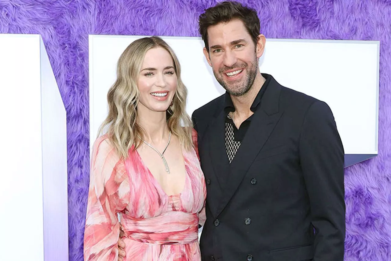 Emily Blunt and John Krasinski Step Out for Red Carpet Date Night at IF Premiere