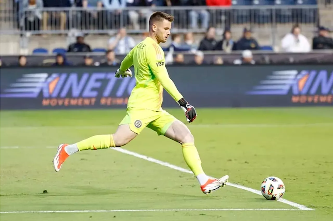 With Andre Blake still out, Oliver Semmle will start in goal for the Union vs. NYCFC