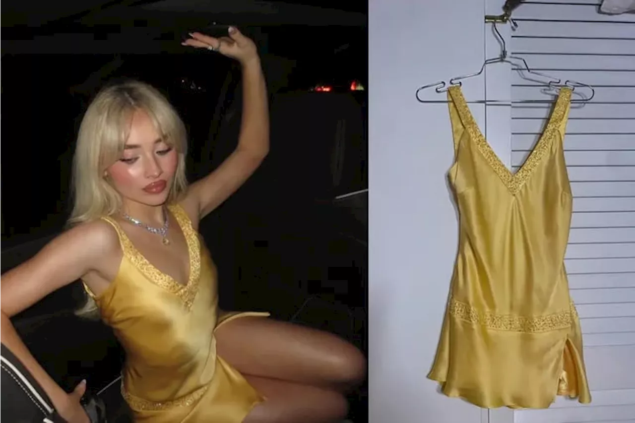 Sabrina Carpenter’s birthday dress from Depop sparks conversation on ethics (and prices) of reselling