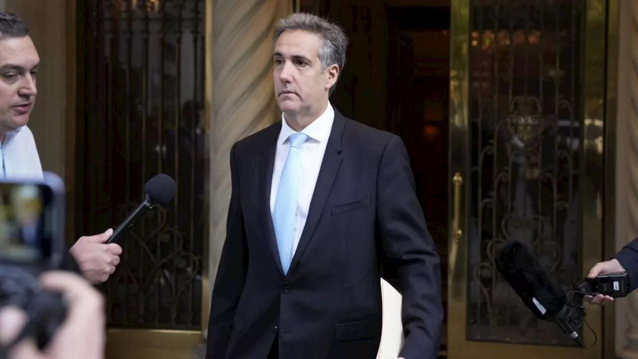 Michael Cohen, exabogado de Trump, regresa al estrado en el juicio al expresidente