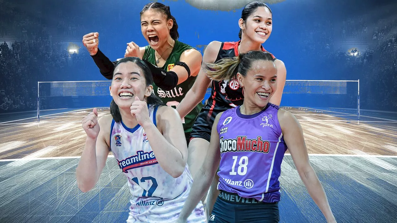 Star-studded squad: Angel Canino, Jia de Guzman, Sisi Rondina banner AVC roster