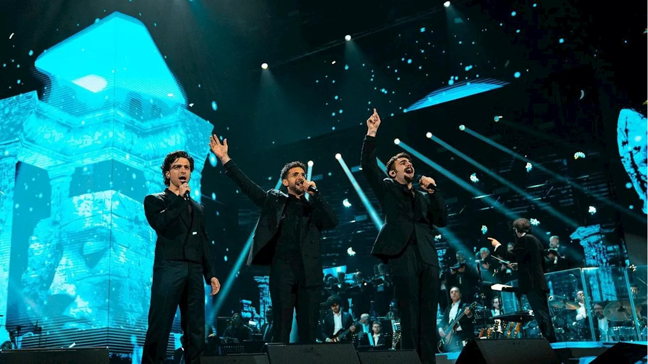 Il Volo all’Arena di Verona con “Tutti per uno”, tre serate evento su Canale 5