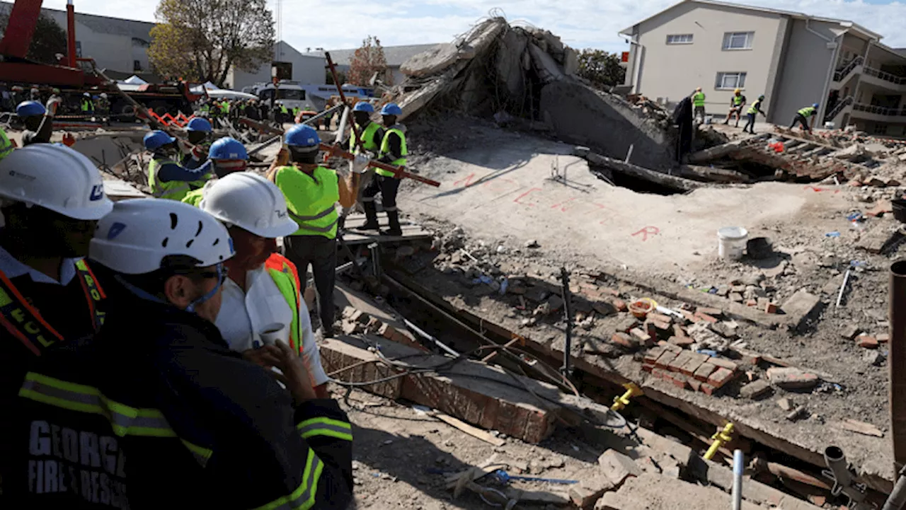 Death toll in George building collapse hits 33, with 19 still missing - SABC News