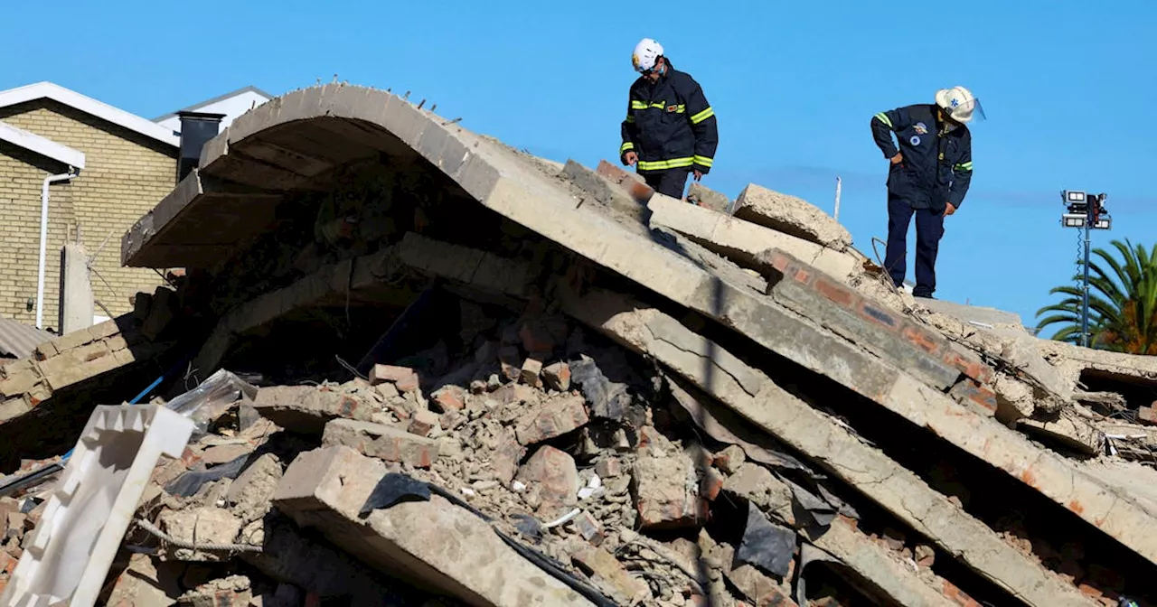 Death toll from South African building collapse rises to 33