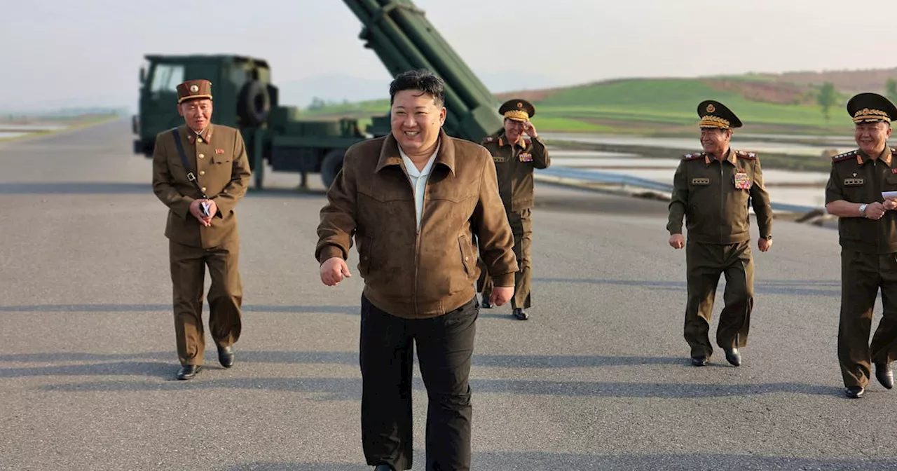 North Korean leader oversees tactical missile weapons system, KCNA says