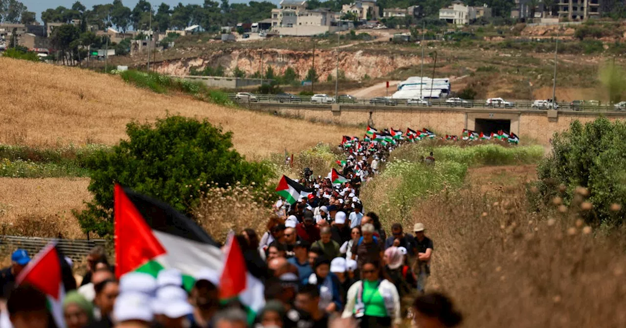 Palestinians in Israel demand refugee return on 'Nakba' anniversary