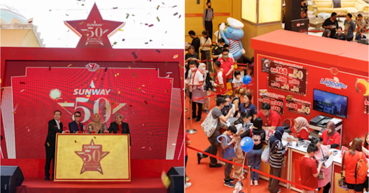 Sunway Celebrates Big 50th Anniversary, Bringing In RM50 Million At Nationwide Roadshow